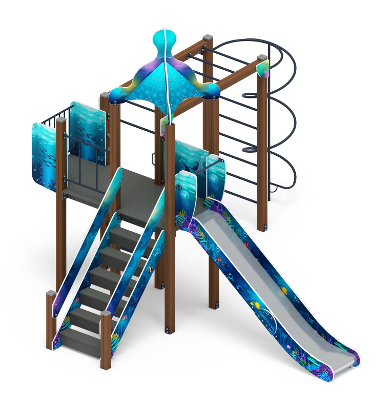 Морской - ДИК 2.17.01-01 - Игровой комплекс H=1500