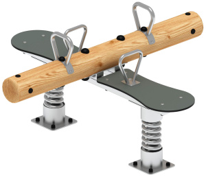 Качалка на пружинке (Лиственница)