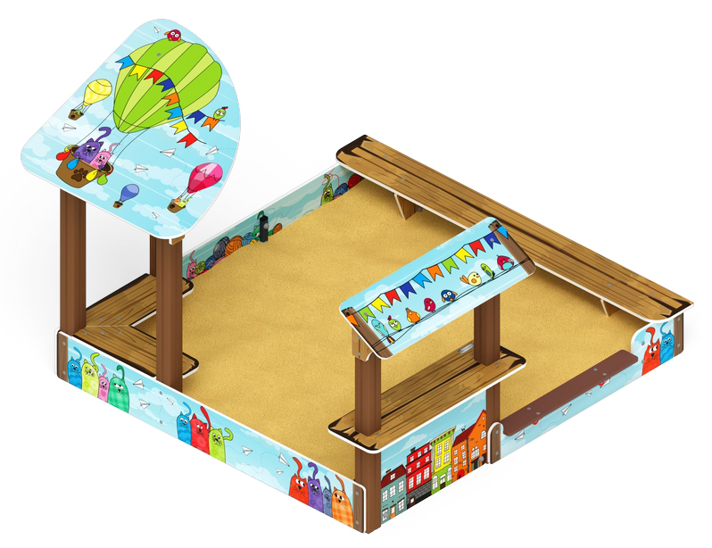 Песочный дворик (Коты) - ИО 6.01.01-03