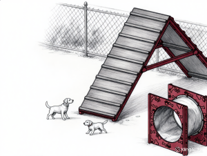 Оборудование площадок для выгула собак