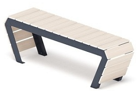 Скамьи и шезлонги для скверов