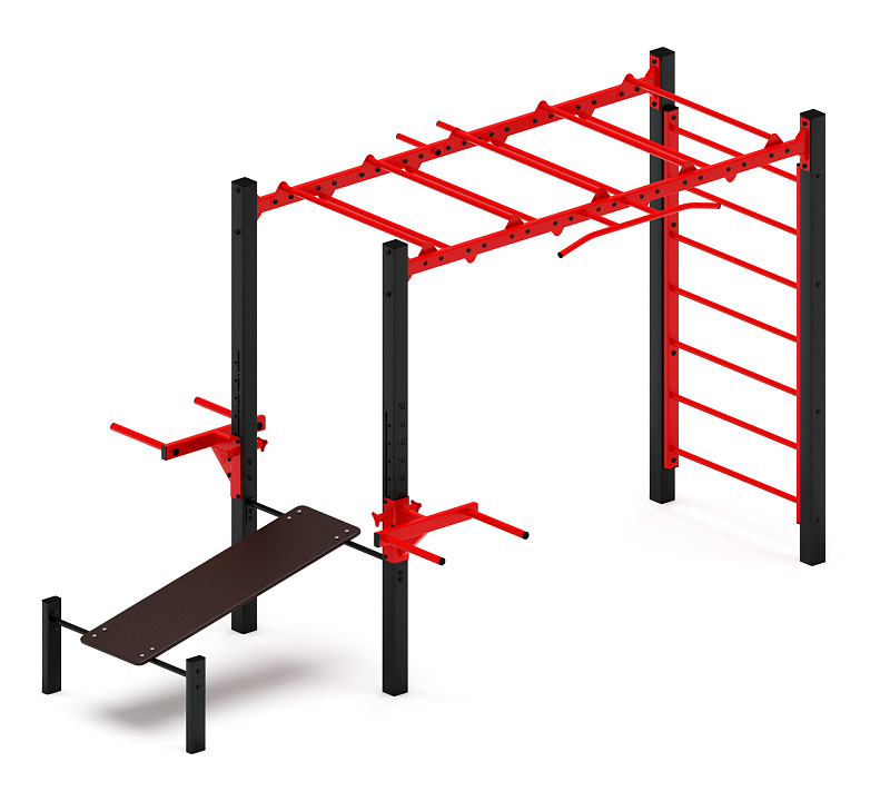 Многофункциональный спортивный комплекс (красный)