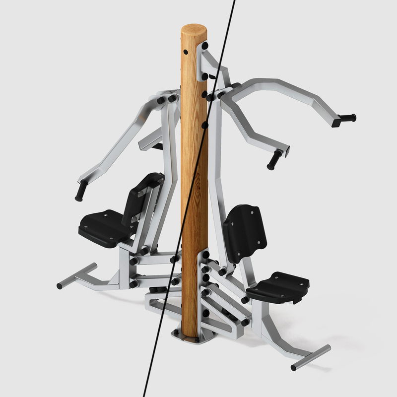 двойной тренажер эко-серии: варианты оттенков