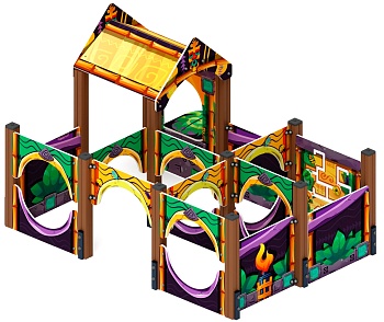 Лабиринт Морской (Волшебный город Майя) МФ 20.17.01-02.И1