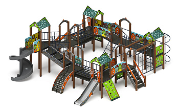 Остров детства (Город) - ДИК 2.01.8.02-01.И1 - Игровой комплекс H=1200 H=2000