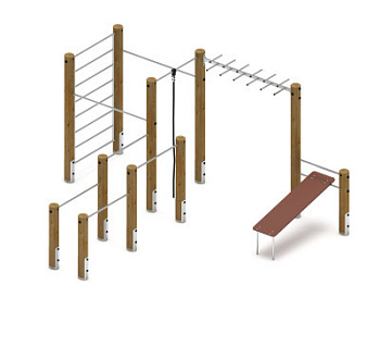 Спортивная серия (лиственница орех) СК 2.08.06-Л.И1.02