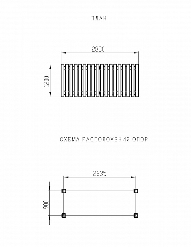 Пергола - МФ 77.05.01 /с поликарбонатом/