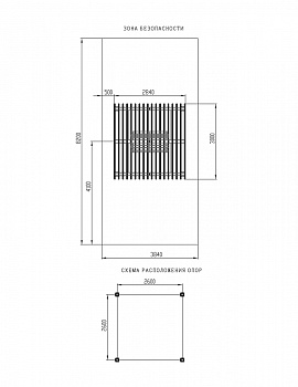 Пергола с диваном - МФ 78.02.01-01.И1 /без поликарбоната/