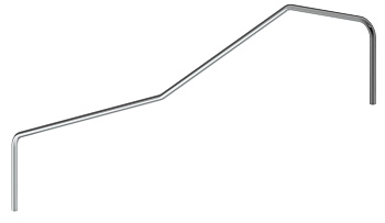 Перила для геопластики PG 2100.1550-01