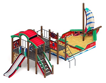 Парусник (Мульт) - ДИК 2.03.3.02-03 - Игровой комплекс Н=1200