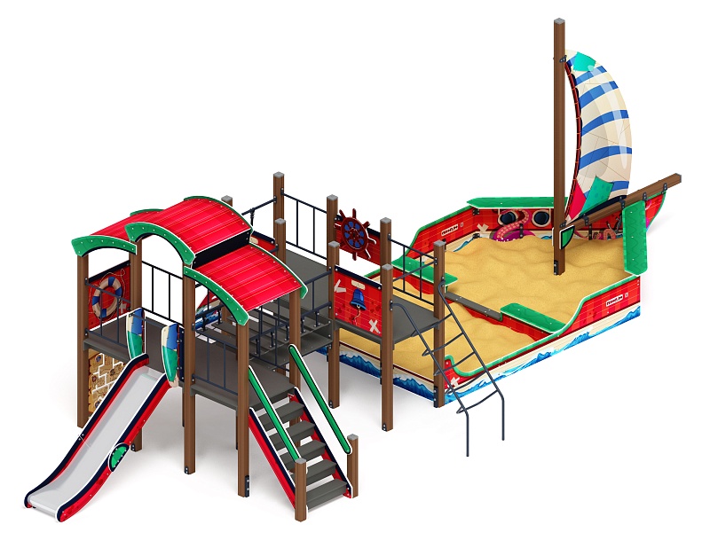 Парусник (Мульт) - ДИК 2.03.3.02-03 - Игровой комплекс Н=1200