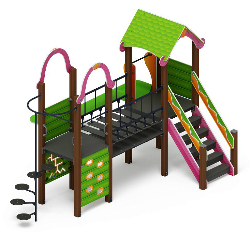 Лукоморье - ДИК 2.25.10-01 - Игровой комплекс H=1200