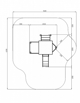 Катерок - ДИК 1.03.3.01-01 - Игровой комплекс H=750