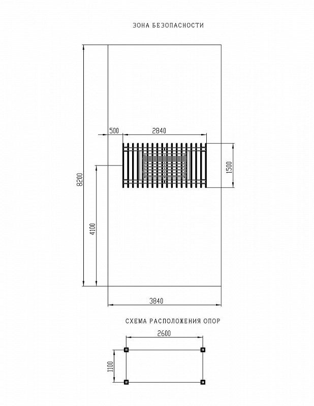 Пергола с диваном - МФ 78.01.02-01.И1 /без поликарбоната/