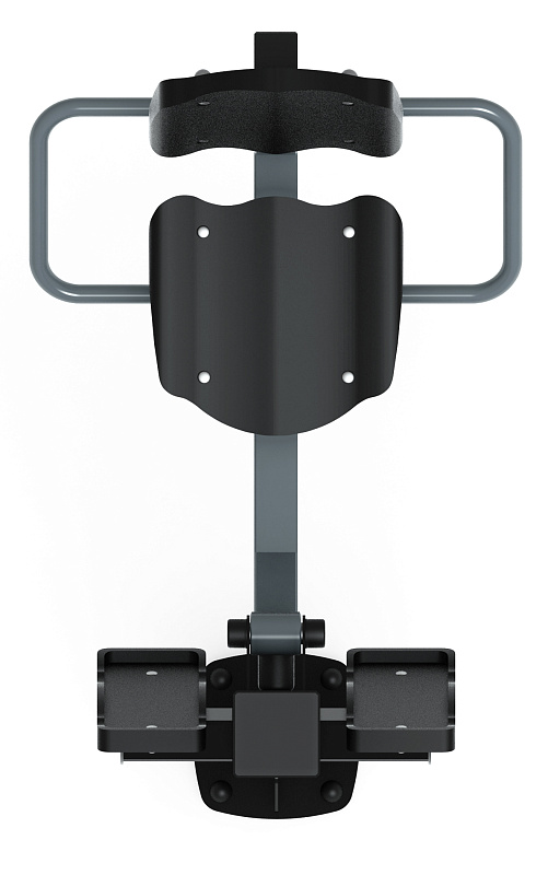 Жим ногами (серый) - Уличный тренажер - СТ 011-13