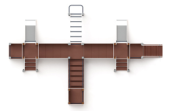 Королевство (Картонное) - ДИК 1.15.05-12 - Игровой комплекс H=750
