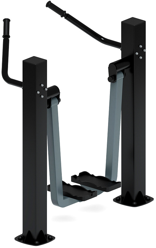 Шаговый (серый) - Уличный тренажер - СТ 005-13.И1