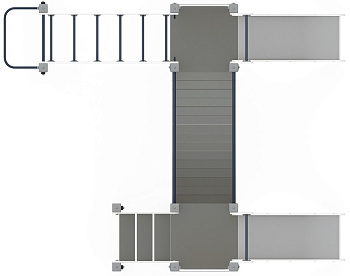 Карапуз (Эко) - ДИК 1.001.04-02 - Игровой комплекс Н=750