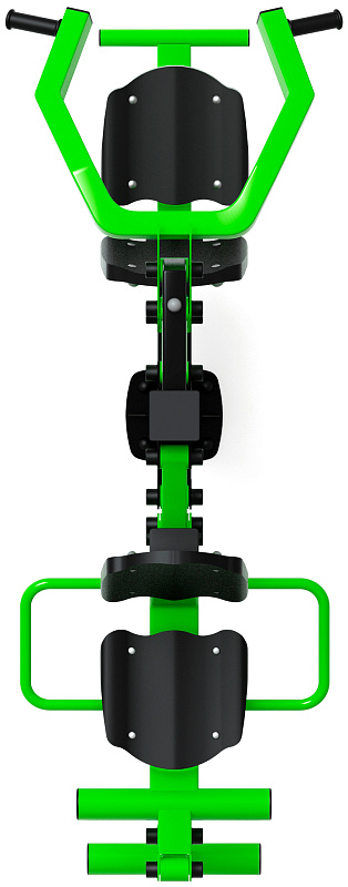 Тяга верхняя+Флекс (зеленый) - Уличный тренажер - СТ 021-12.И1