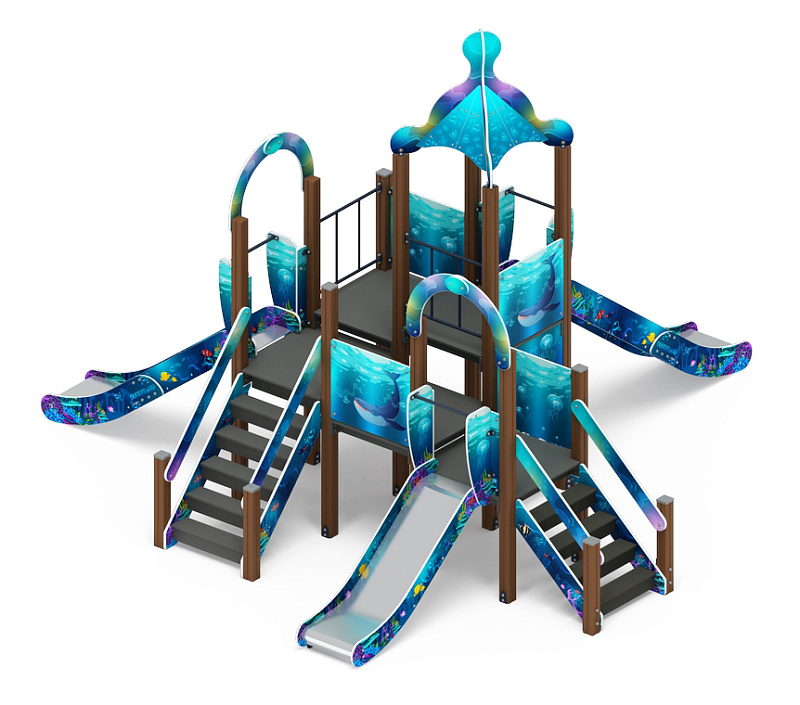 Морской - ДИК 2.17.04-01 - Игровой комплекс H=900 H=1200 H=1500