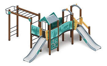 Рада (Тайга) - ДИК 2.01.2.08-33 - Игровой комплекс H=1200