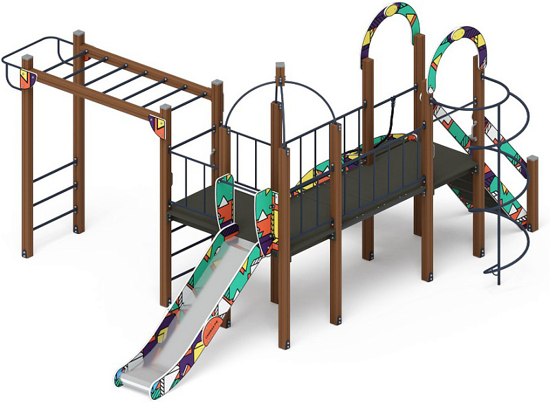 Навина (Геометрия) - ДИК 2.09.05-02 - Игровой комплекс H=1200