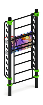 Баскетбольный щит переменной высоты