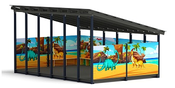 Теневой навес (Дино) - МФ 71.6.4-13