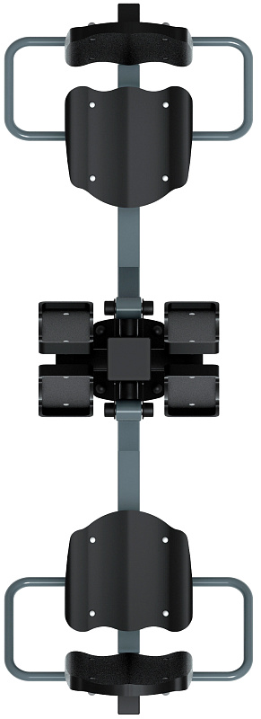 Жим ногами двойной (серый) СТ 032-13