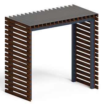 Пергола - МФ 77.01.03 /с поликарбонатом/