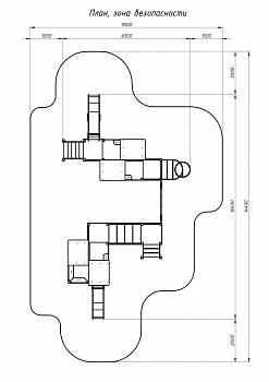 Теремок - ДИК 2.07.03-01 - Игровой комплекс H=750 H=1200