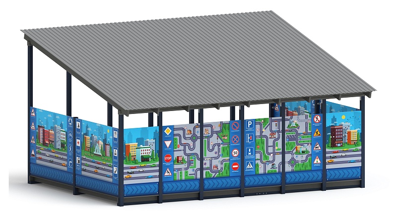 Теневой навес (ДПС) - МФ 71.6.4-14