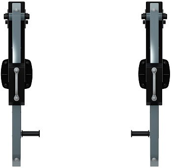 Приседания (серый) - Уличный тренажер - СТ 025-13.П
