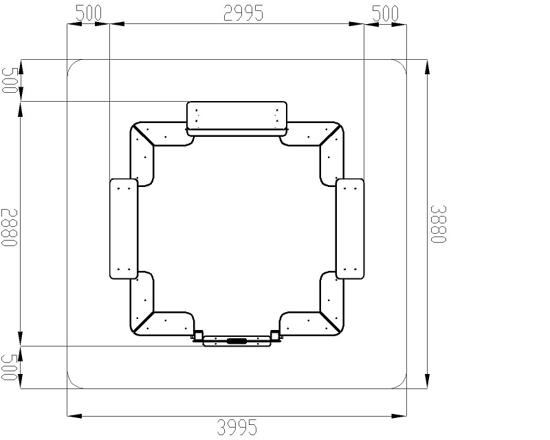 Песочный дворик Теремок (Коты) - ИО 6.01.04-03