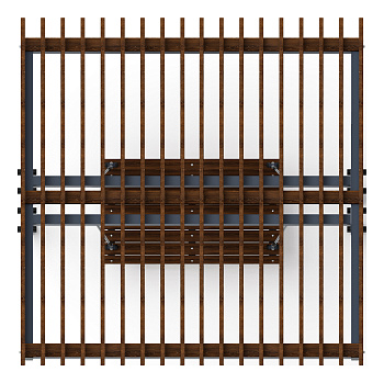 Пергола с диваном - МФ 78.03.01-01.И1 /без поликарбоната/