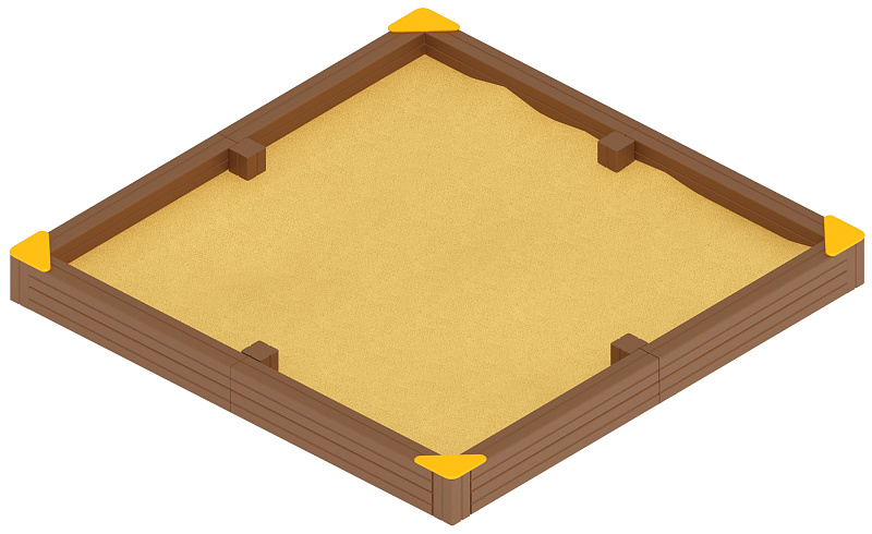 Песочница Солнышко большая - ИО 5.01.13-И1