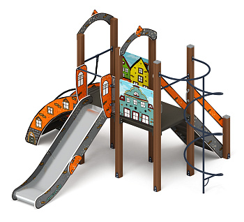 Играйте с нами (Город) - ДИК 2.01.1.02-01 - Игровой комплекс H=1200