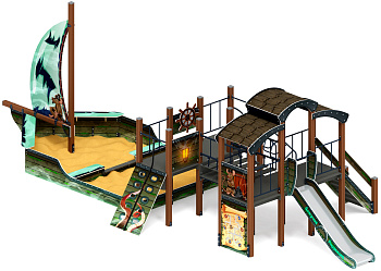 Парусник (Летучий Голландец) - ДИК 2.03.3.02-04 - Игровой комплекс Н=1200