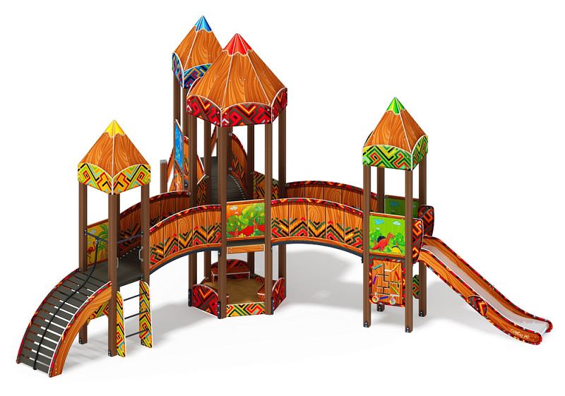 Карандаши - ДИК 2.26.04-01.С - Игровой комплекс Н=1200