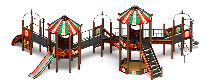 Карнавал (шапито) - ДИК 2.22.07-01 - Игровой комплекс H=1200