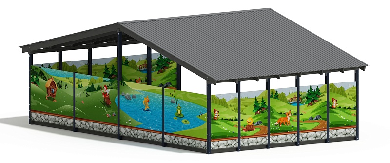 Теневой навес (В гостях у сказки) - МФ 70.8.5-12