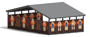 Теневой навес (Замок. Средневековый) - МФ 70.8.5-11