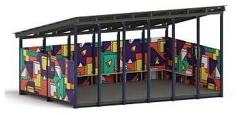 Теневой навес (Геометрия) - МФ 71.6.4-03