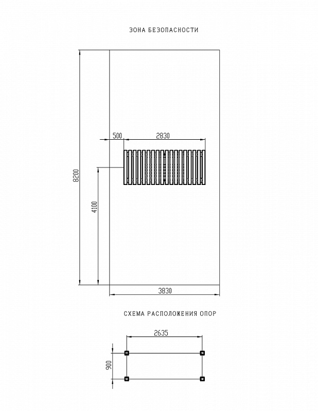 Пергола с диваном (Коты) - МФ 78.06.01-07.И1 /без поликарбоната/