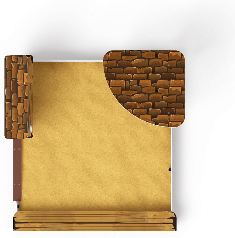 Песочный дворик (Коричневый) - ИО 6.01.01-02