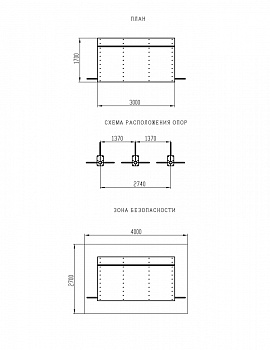 Пергола - МФ 77.00.01-01 /без поликарбоната/