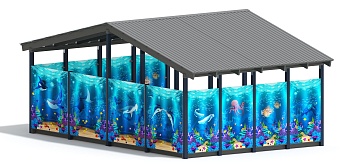 Теневой навес (Морской) - МФ 70.6.4-04