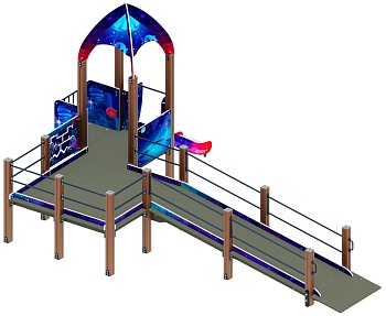 Забота Космопорт (космос) горка Н 750 ДОВ 20.14.03-01