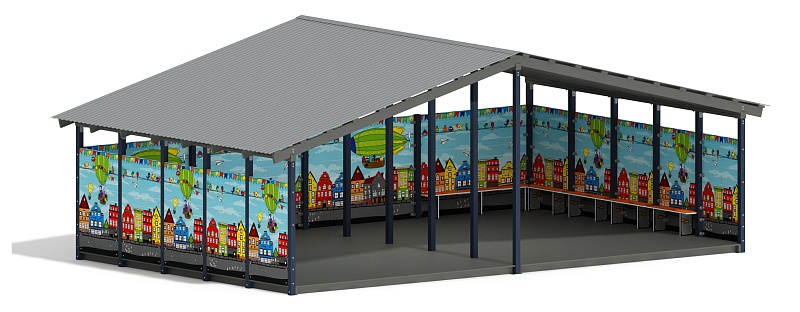 Теневой навес (Город) - МФ 70.8.5-01