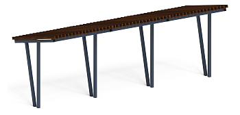 Пергола - МФ 77.03.03-01 /без поликарбоната/